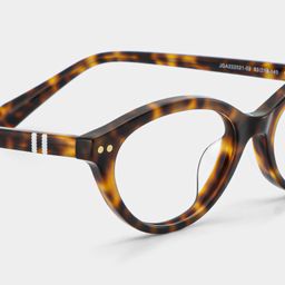 Ashby Tortoise Oval Glasses5