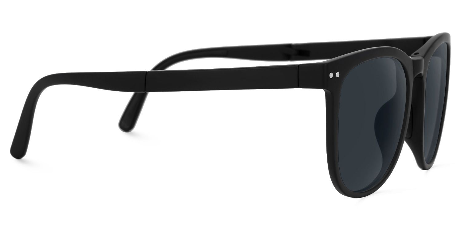 Lindzy TR90 Black Frame Sunglasses with Square Shape | Zeelool3