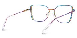 Jamison Iridescent Square Glasses3