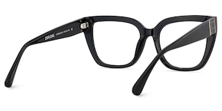 Tamarrah Cateye Black Glasses5
