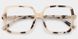 Elena Tortoise Square Glasses1