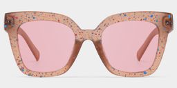 Malcolm Square Matte Brown Sunglasses0