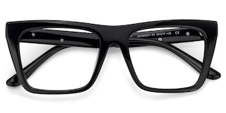 Rascoe Rectangle Black Glasses2
