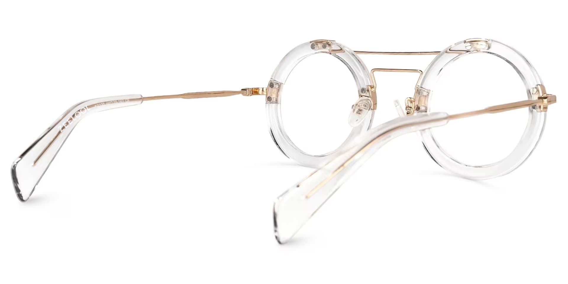 Martis Round Crystal Glasses | Zeelool Glasses3