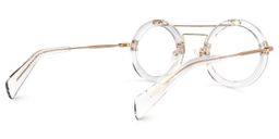 Martis Round Clear Glasses3