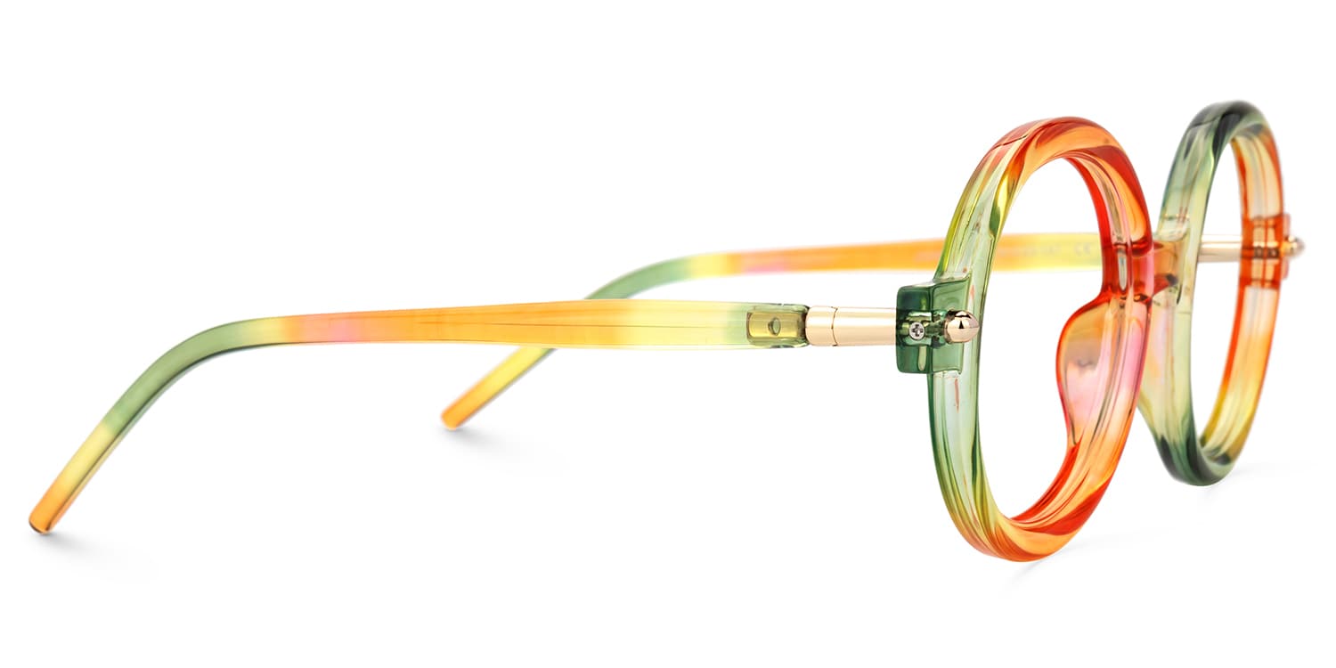 Rahman Round Multicolor Glasses2