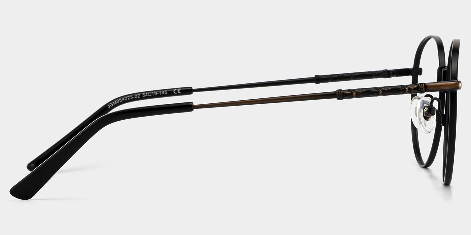 Ian Brown Frame Glasses with Round Frame Online | ZEELOOL4
