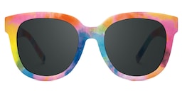 Harrell Square Rainbow Glasses0