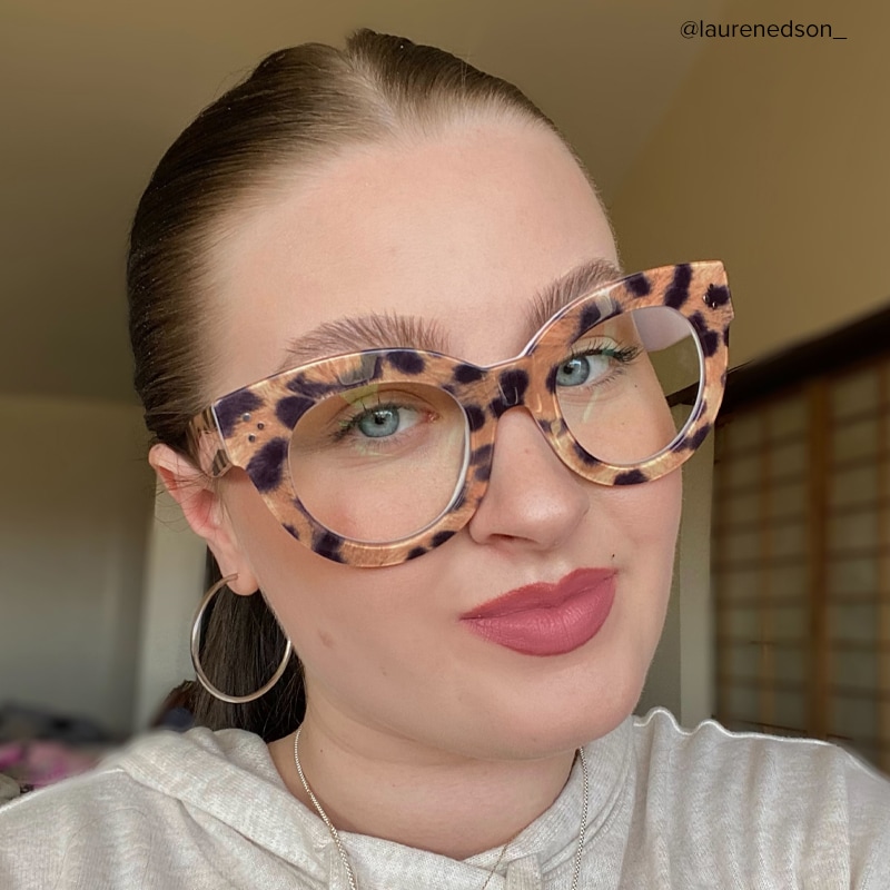 Torres Cateye Brown-Leopard Glasses5