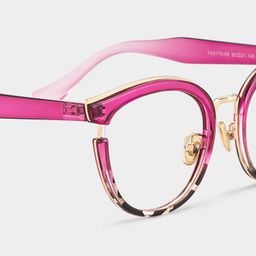 Laraine Red Cat eye Glasses4