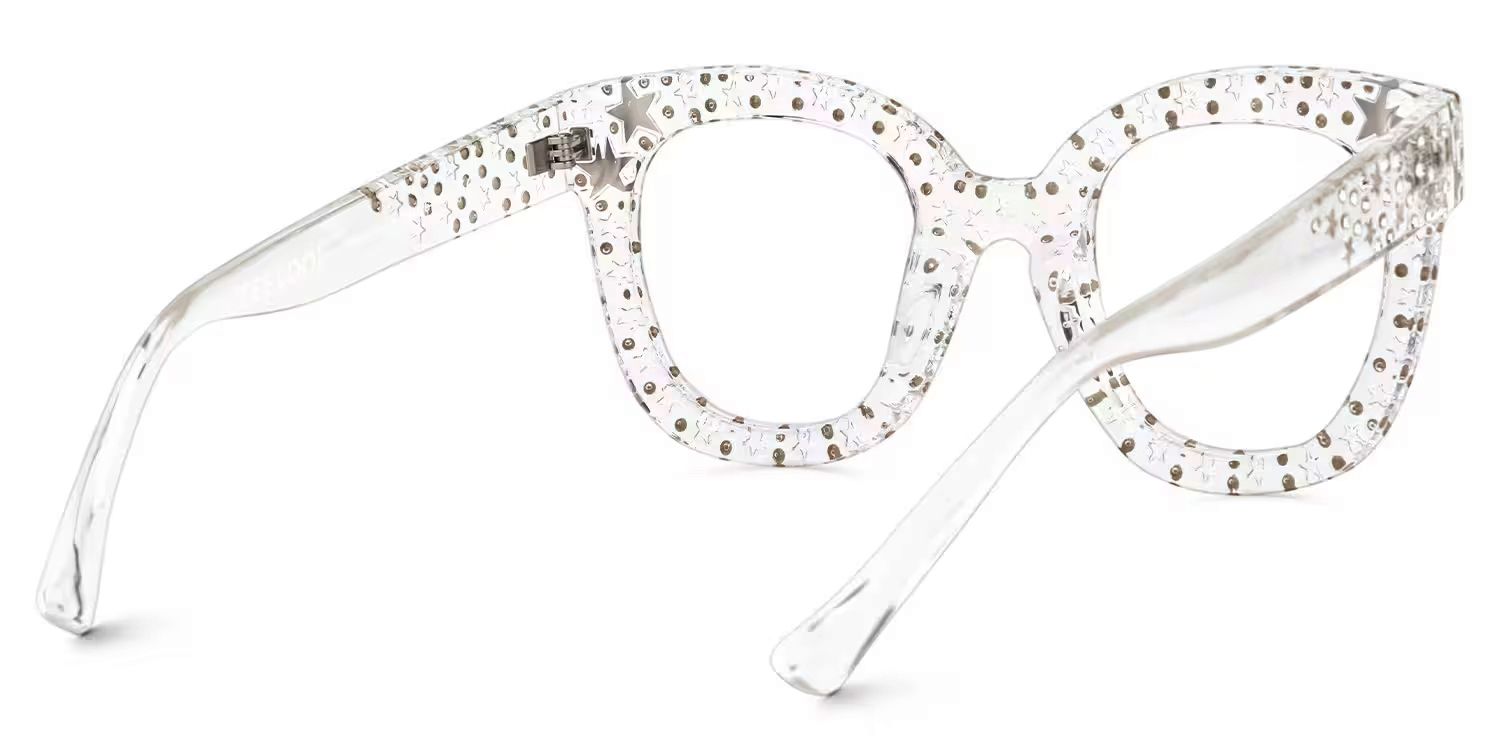 Kahle Cat Eye Clear Frame Glasses for Women | ZEELOOL4