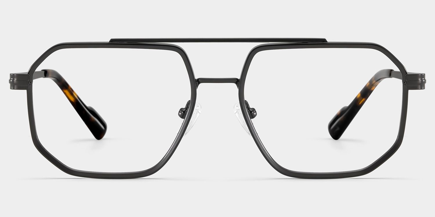 Autumn silver aviator glasses Frame Glasses Online | ZEELOOL