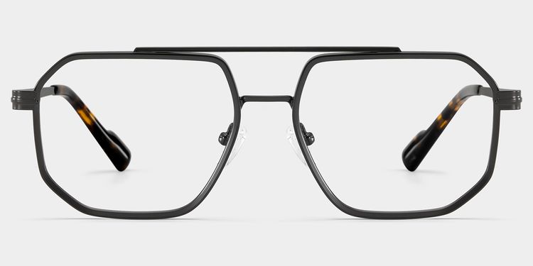 Autumn Aviator Gray Glasses