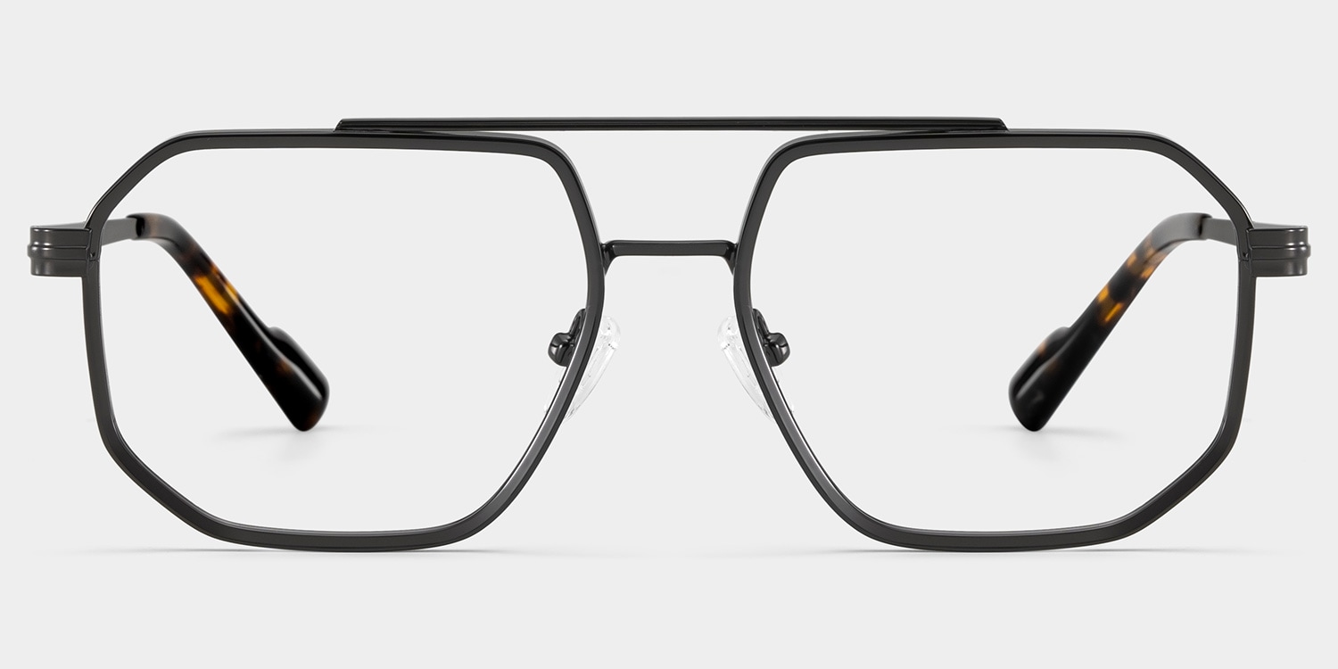 Autumn Aviator Gray Glasses