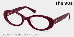 The 90s Red Oval Glasses3