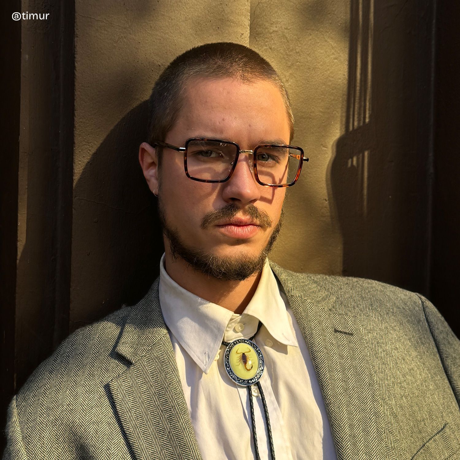 Hunter square tortoise eyeglasses Online | ZEELOOL6