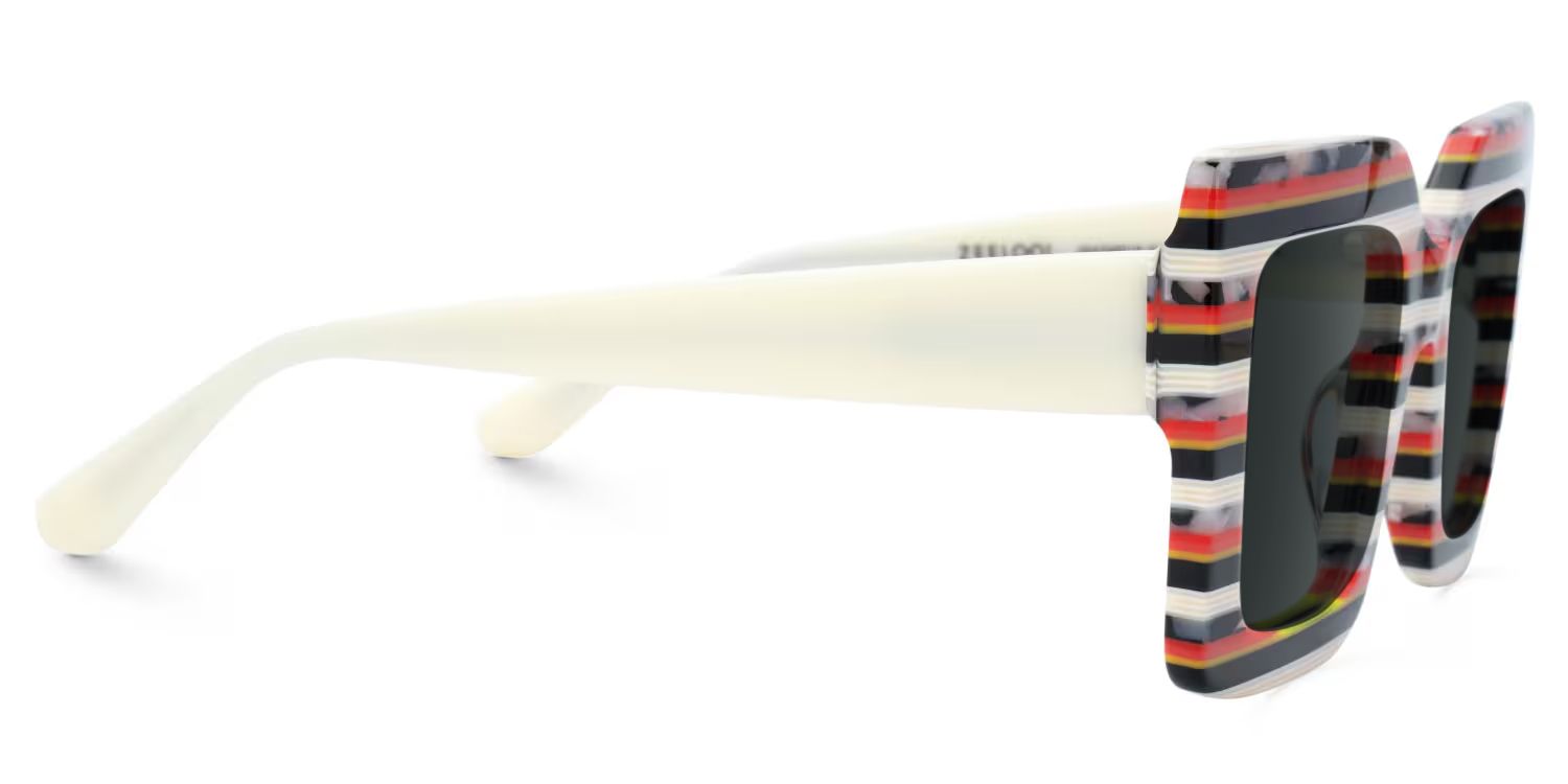 Beitané Thick Square Frame Sunglasses | Zeelool2