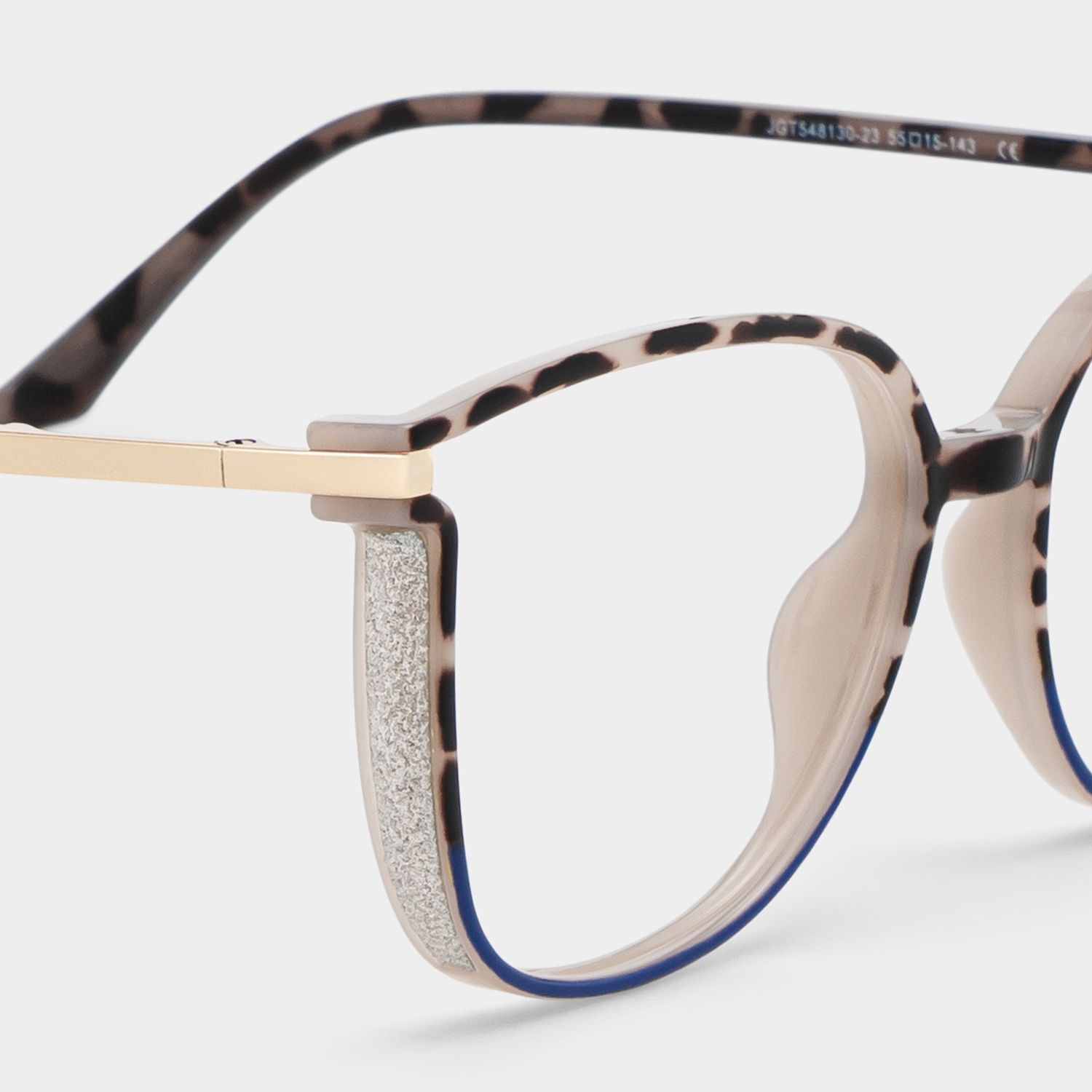 Rodz Tortoise-Blue Eyeglasses with Designer Frame