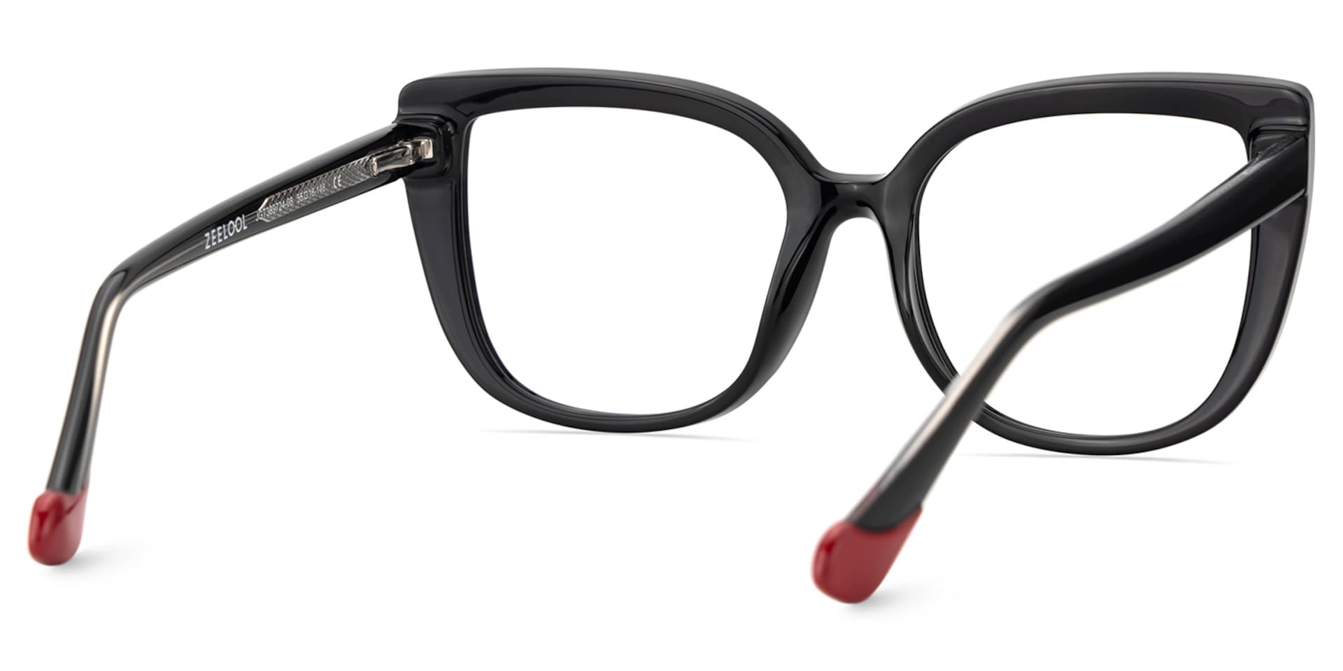Fenn Cateye Black Glasses4