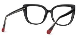 Fenn Black Cat eye Glasses4