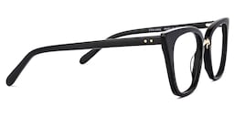 Tallulah Cat Eye Black Glasses3