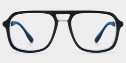 Ryder Blue Aviator Glasses0