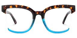 Cadogan Square Blue Tortoise Glasses1