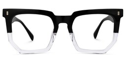Destiny Square Black-Crystal Glasses0