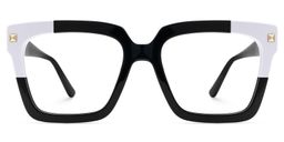 Glendalis Square Black Glasses0