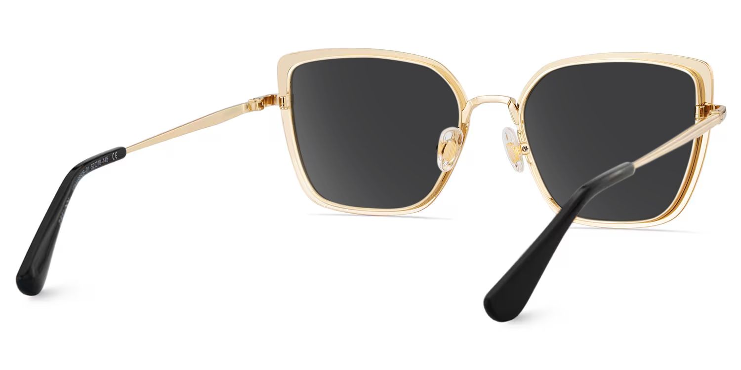 Max Square Black Sunglasses for Women & Men | ZEELOOL