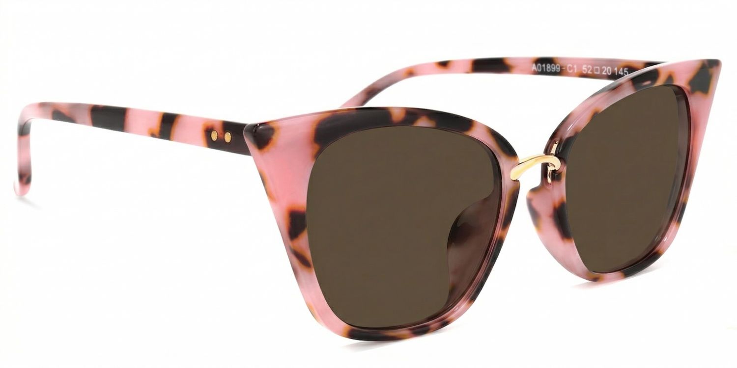 Chandrikar Tr90 Pink-Floral Frame Sunglasses | ZEELOOL2
