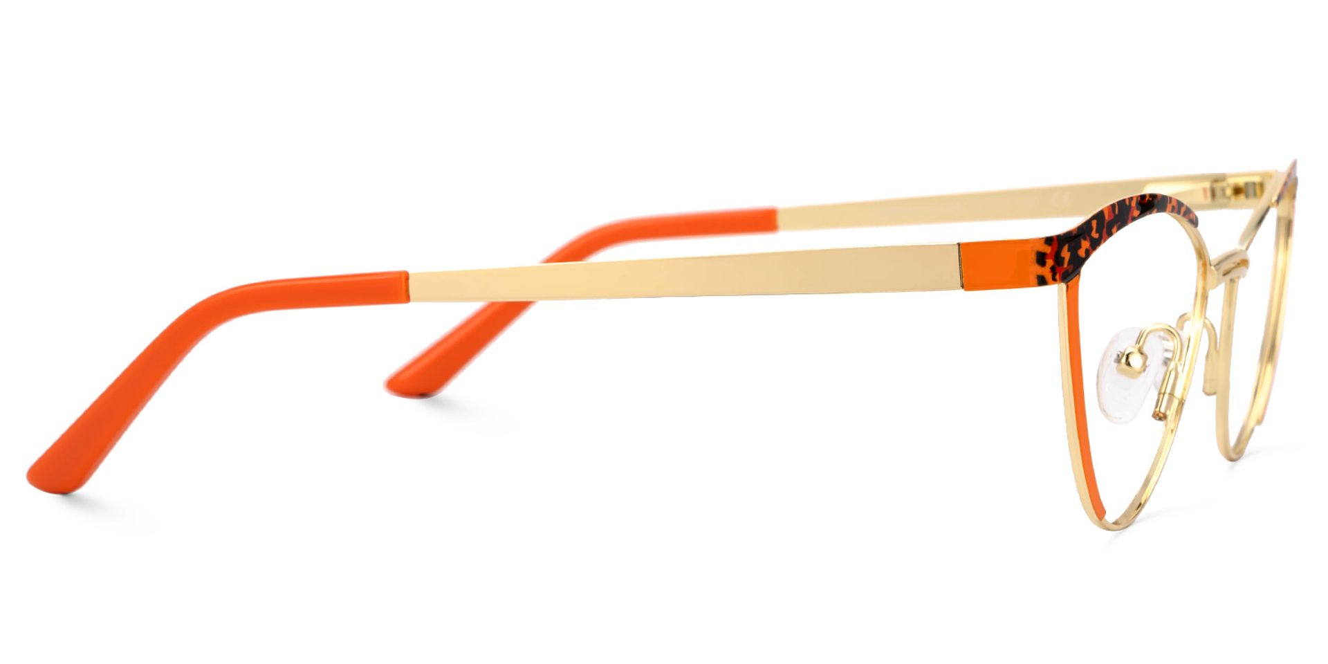 New Orange Color for Sydney Metal Eyeglasses  | Zeelool Optical2