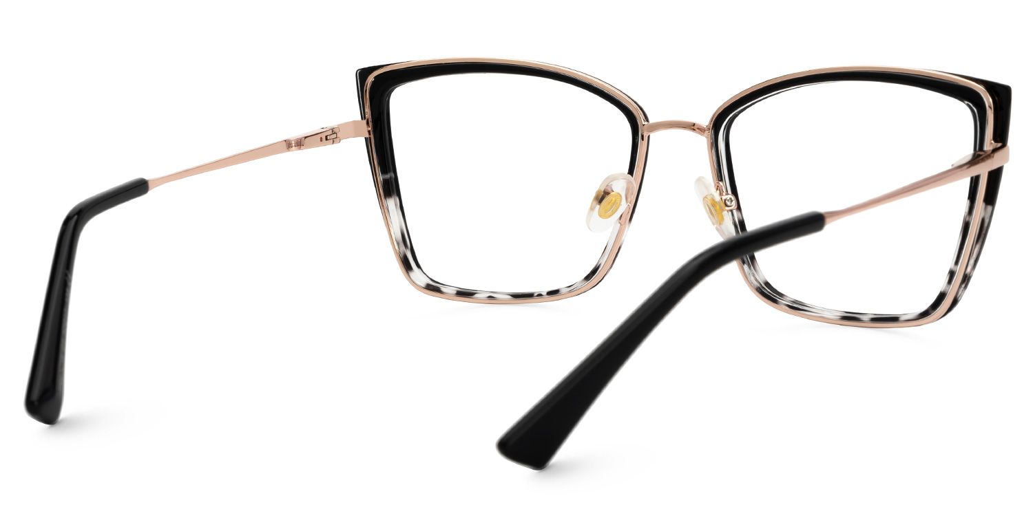 Mariie Butterfly Black Full-Frame Glasses | Zeelool3