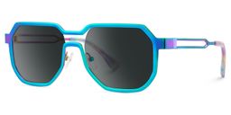 Hype Geometric Iridescent Glasses3