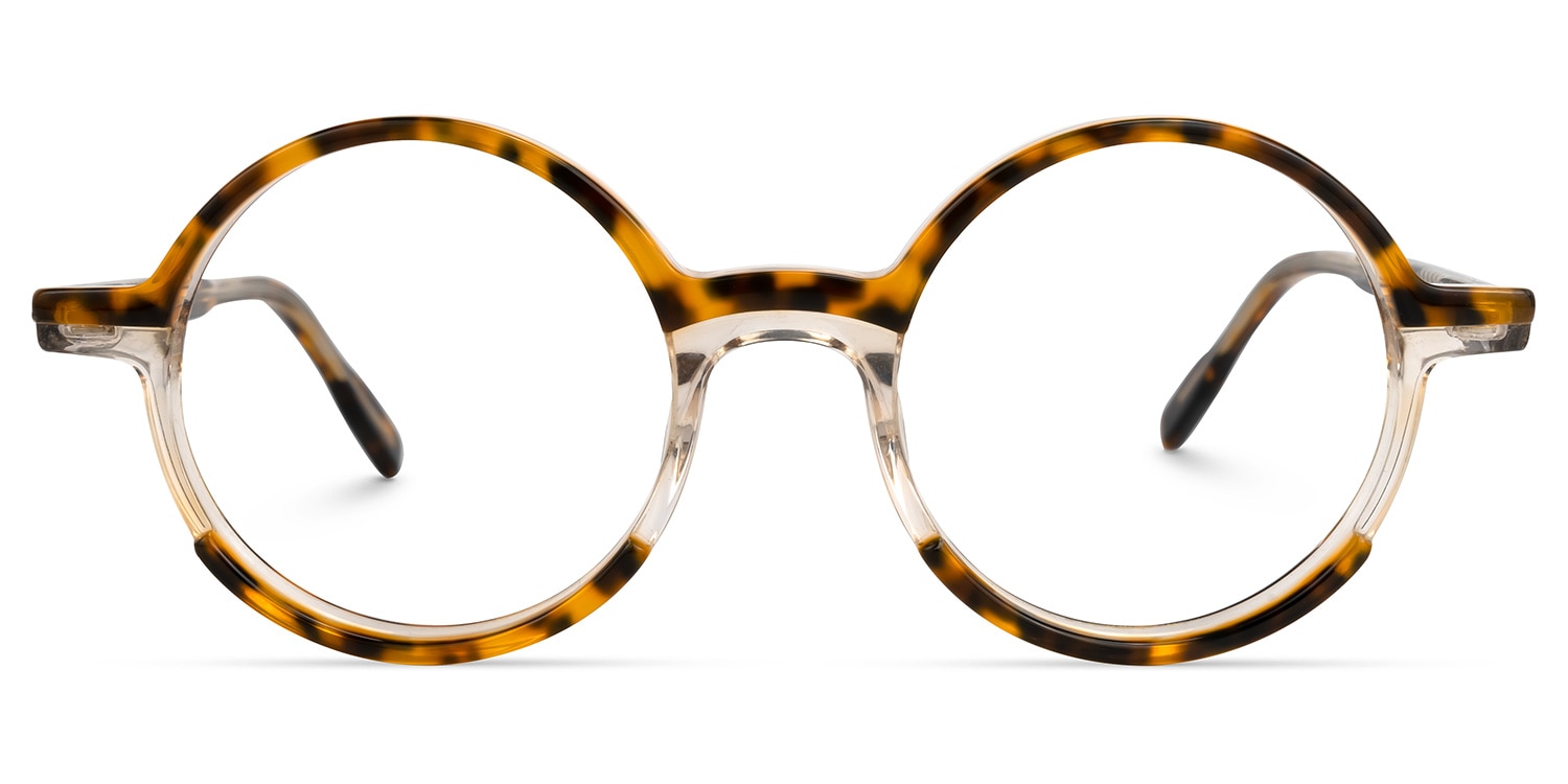 Round Swain Tortoise Glasses deals -Zeelool Glasses
