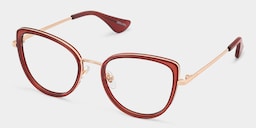Celine  Cat-eye Red Glasses4