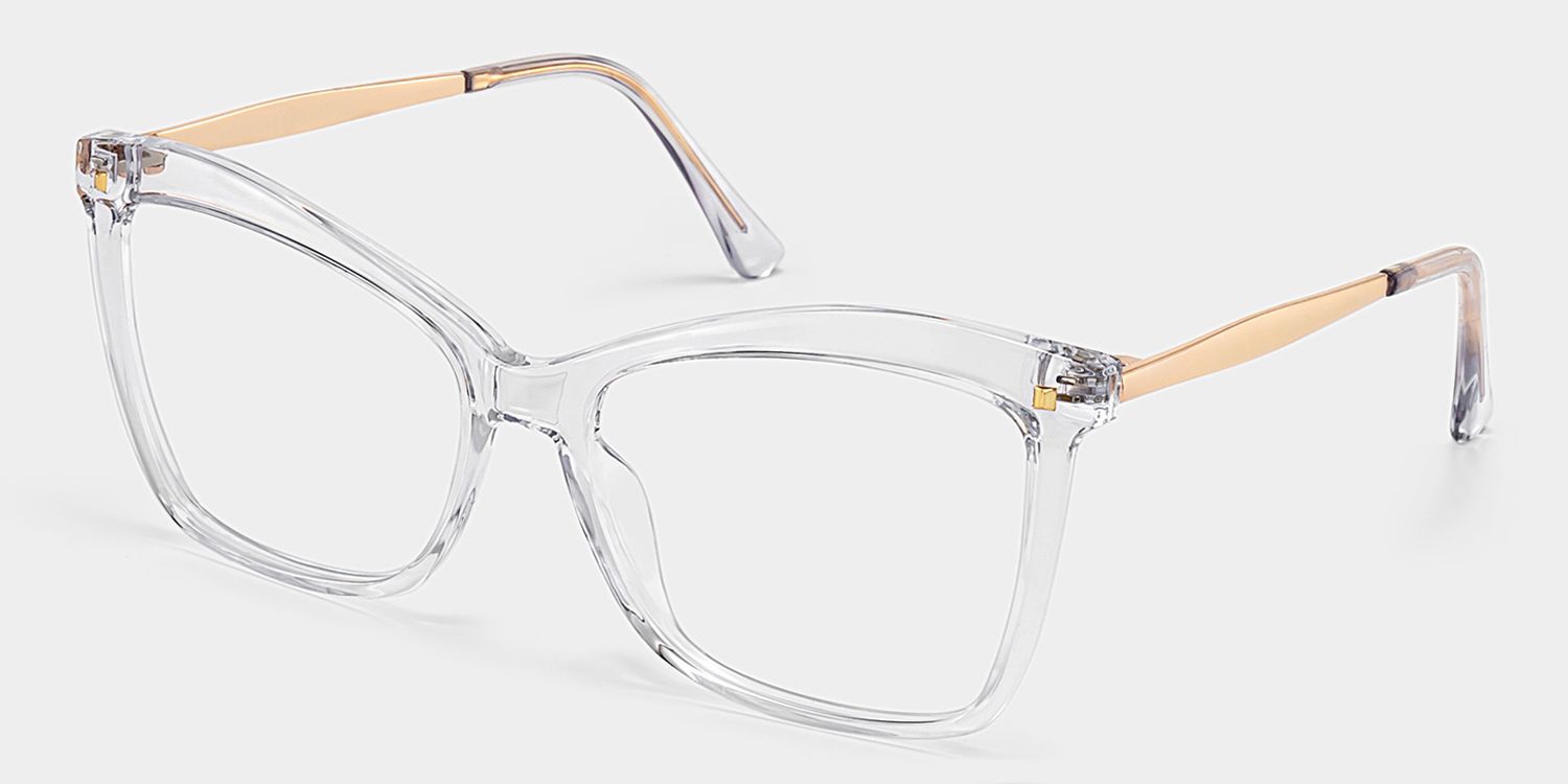 Isaebella Clear Butterfly Shaped Eyeglasses | Zeelool3