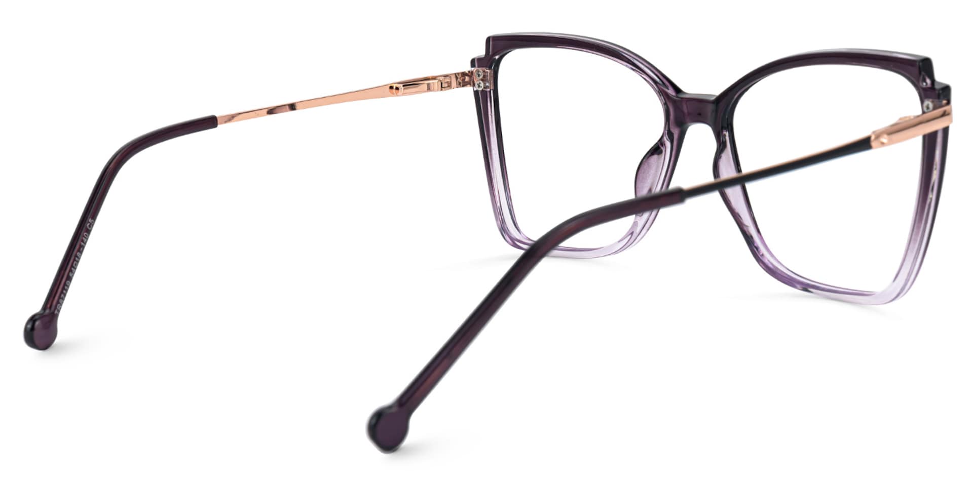 Cateye Kristen Purple Glasses deals -Zeelool Glasses3