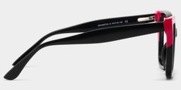 Mirta Square Black Pink Glasses4