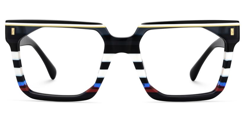 Laguer Rectangle Black Glasses