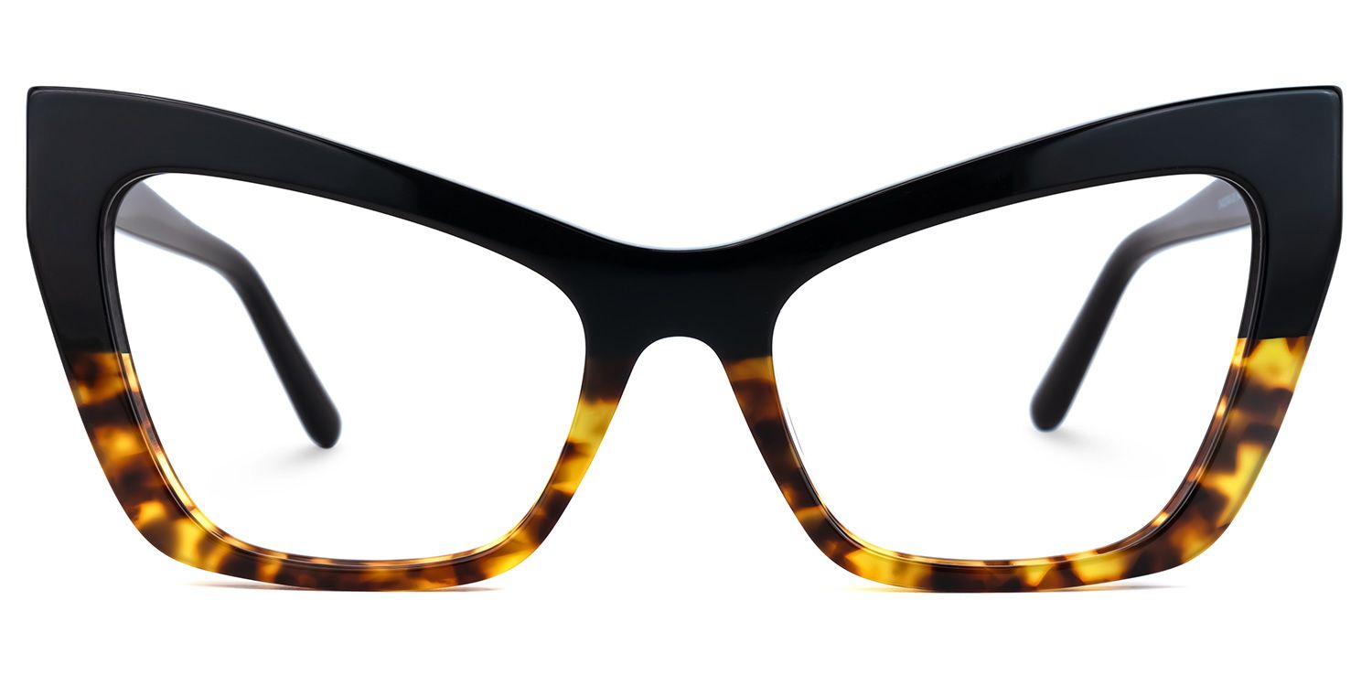 Driscoll Cateye Yellow-Tortoise Glasses | Zeelool Glasses0