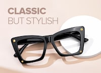 Goolsby Rectangle Black Glasses4