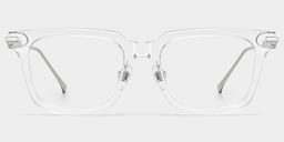 Rayne Clear Square Glasses0