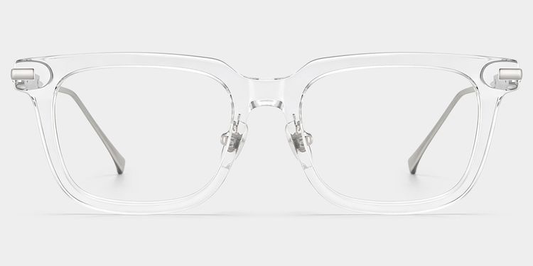 Rayne Clear Square Glasses