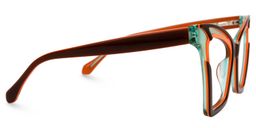 Johnsie Cateye Brown Glasses2