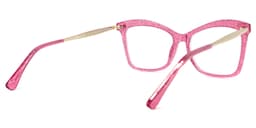 Isaebella Butterfly Bright-Pink Glasses4