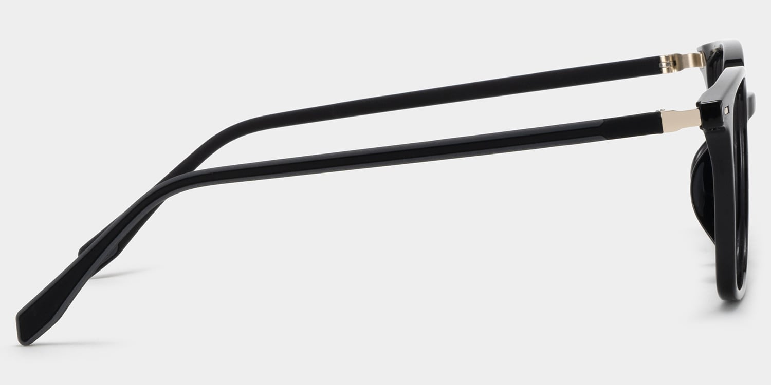 Charles Square Black Glasses3