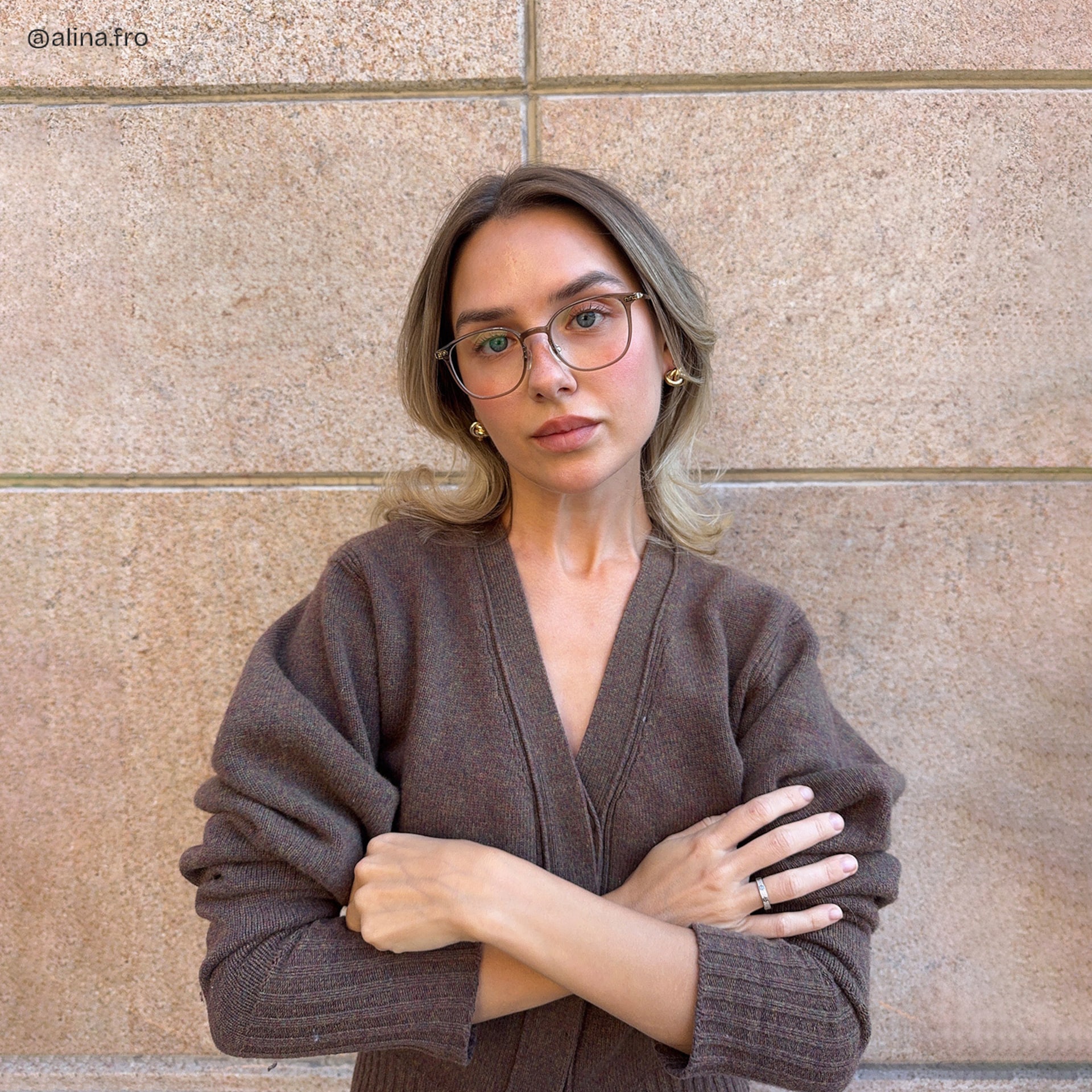 Mira Brown Frame Prescription Glasses with Oval Shape | ZEELOOL10