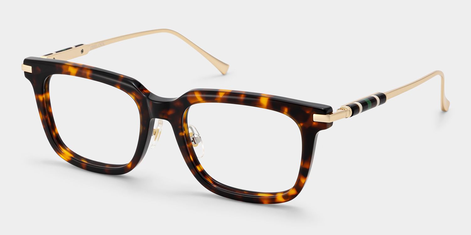 Rayne Square Glasses Eyeglasses in Tortoise Color | ZEELOOL3