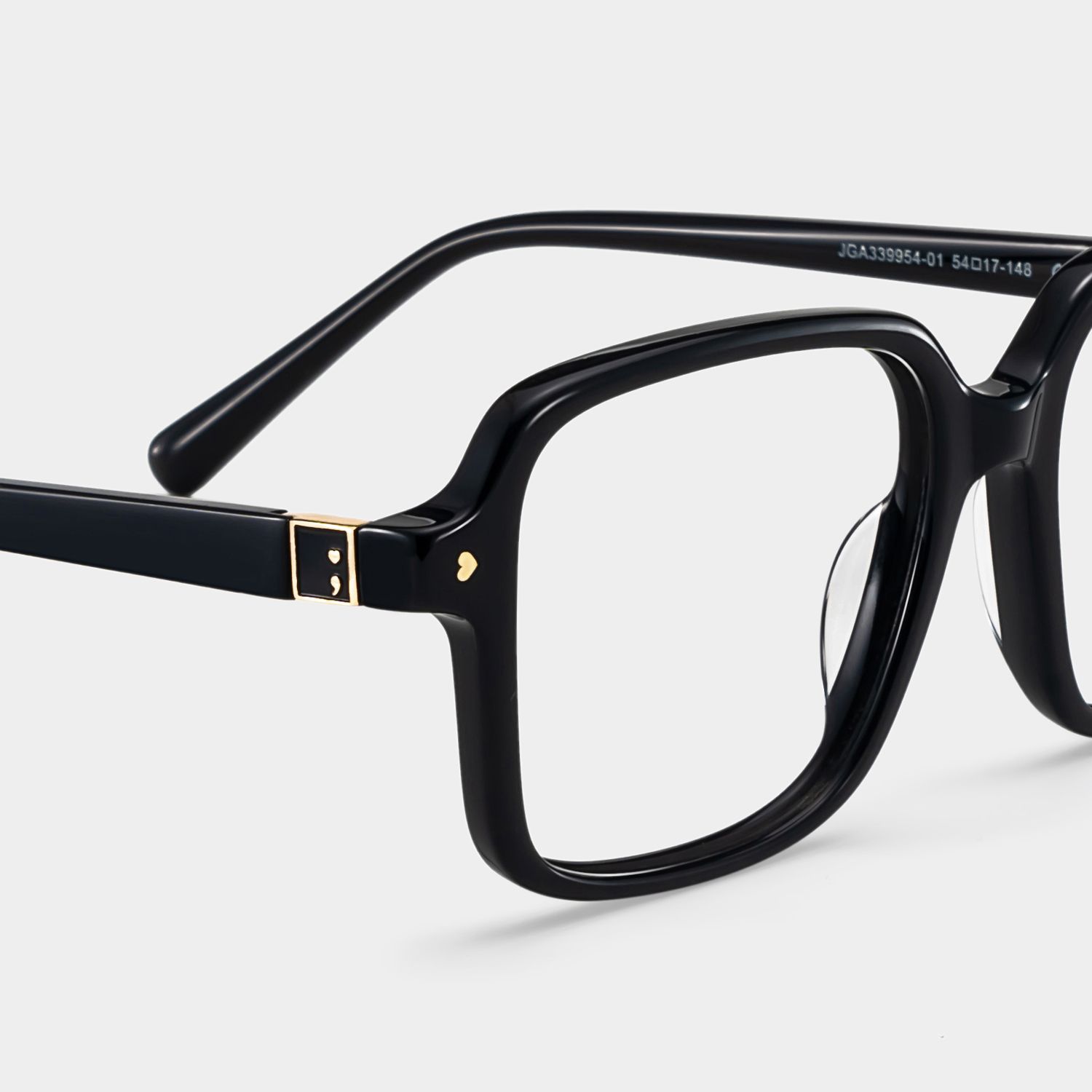 Talia Black Frame Glasses with Square Frame Online | ZEELOOL7